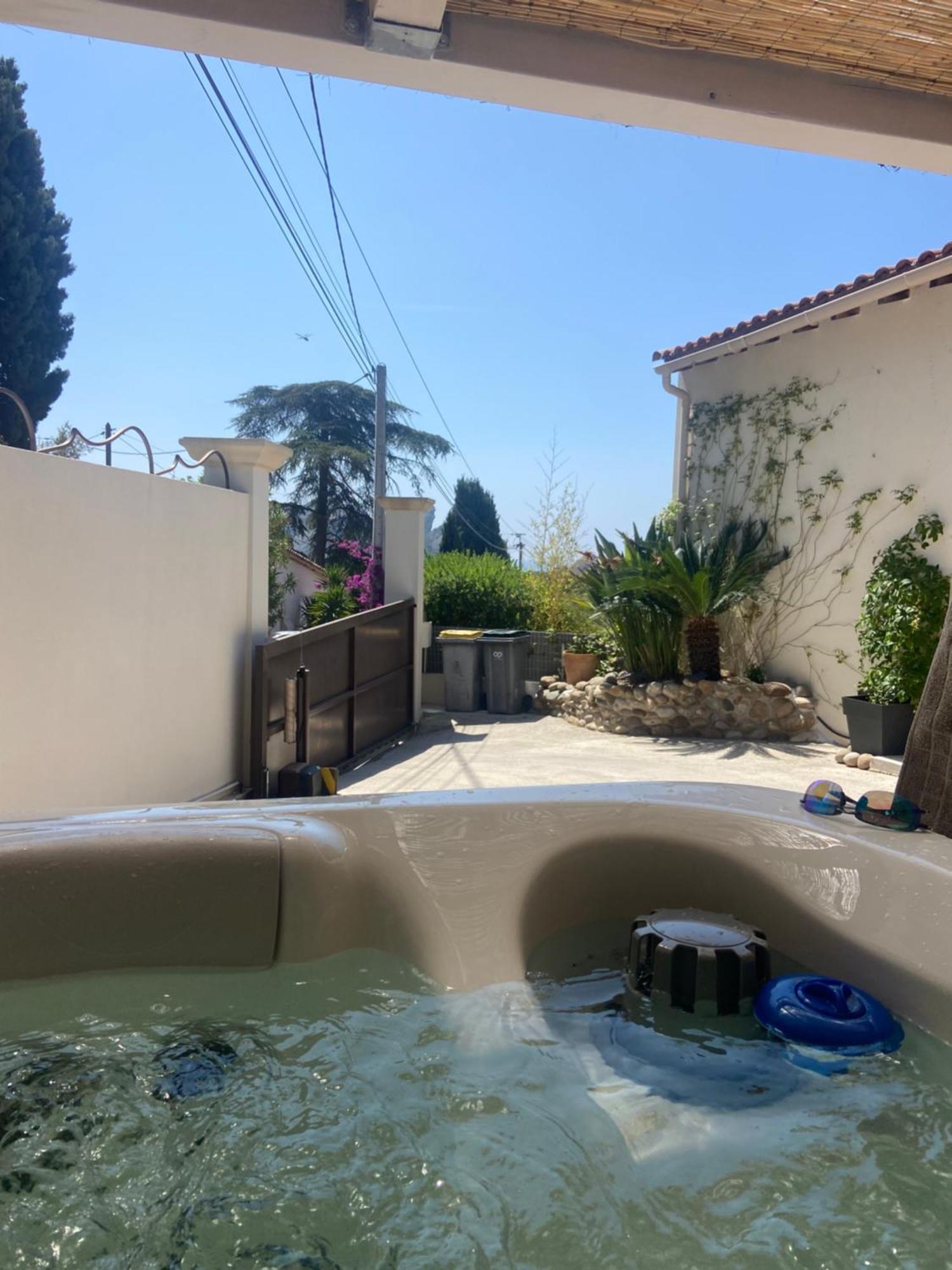 Sublime Logement Avec Vue Mer Et Jacuzzi Ла-Сьота Экстерьер фото